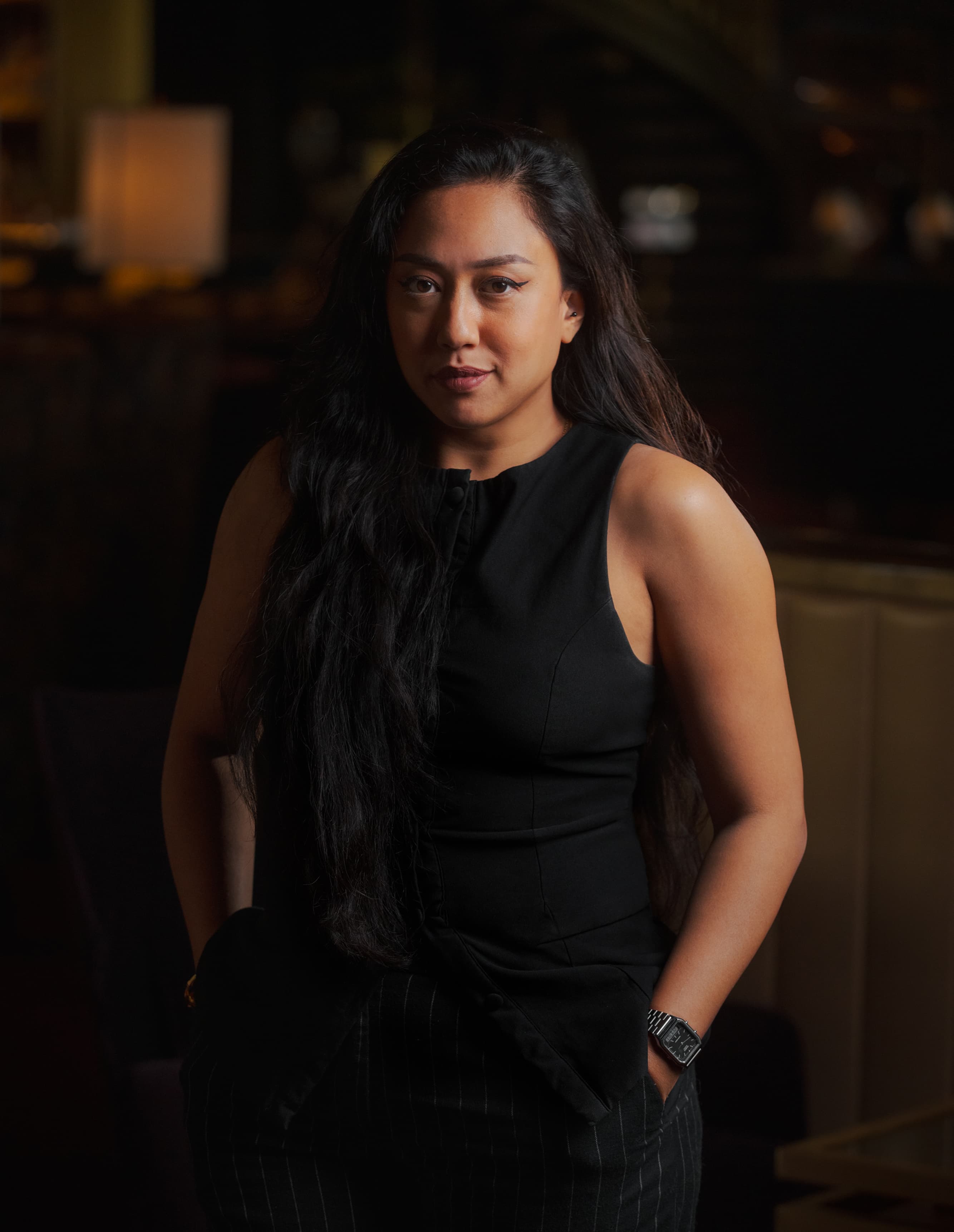 Portrait of Yana Keller, cofounder of Twin Spirits.