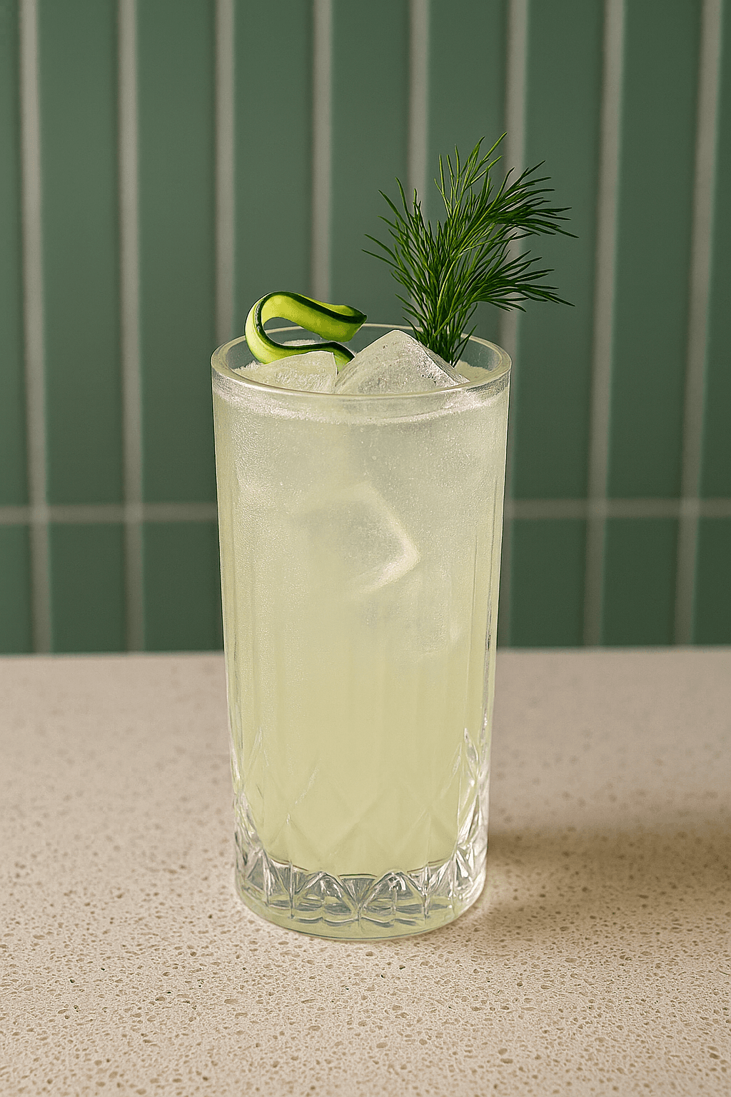Kintan signature cocktail, plated for the beachside yakiniku programme.