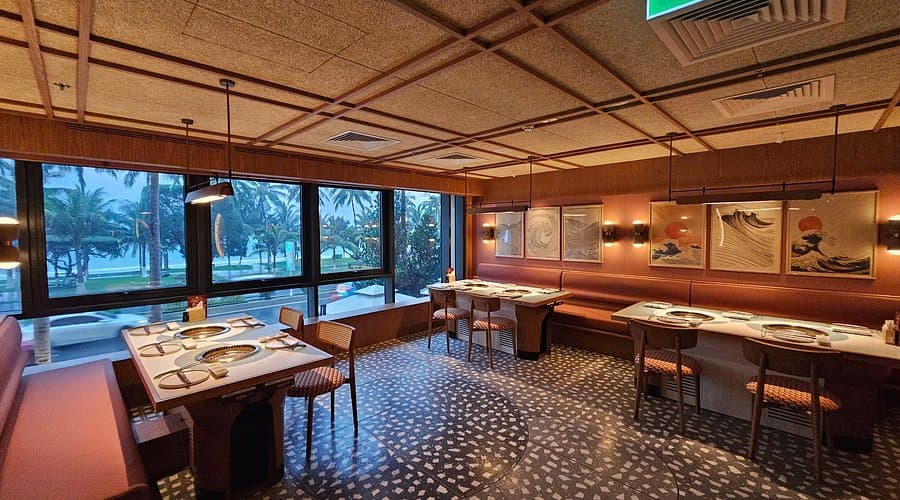Kintan in Nha Trang, the beachside yakiniku and bar venue the beverage programme was refreshed for.