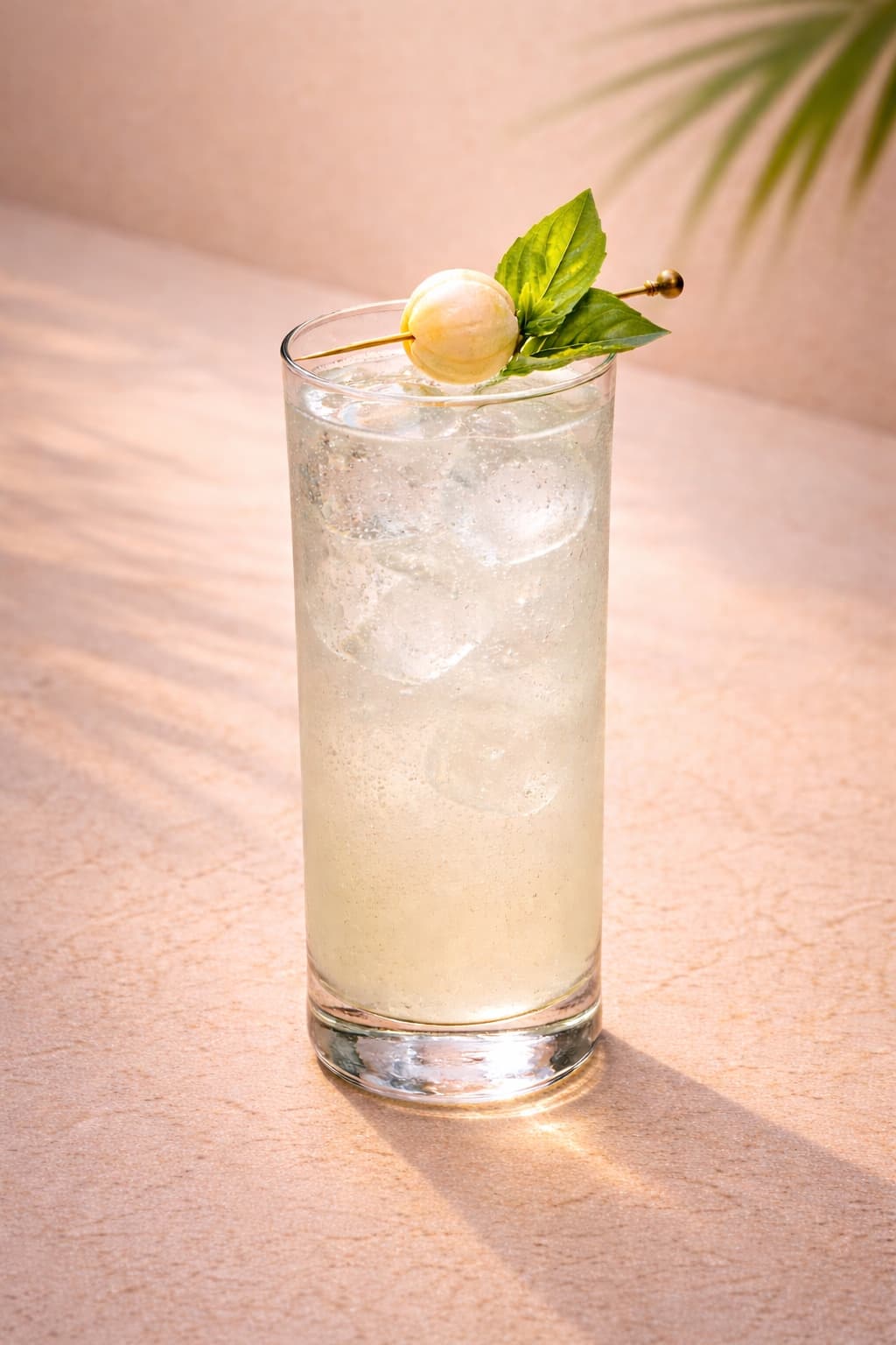 Niva Velassaru sunset cocktail, from the rotating bar team's playbook.